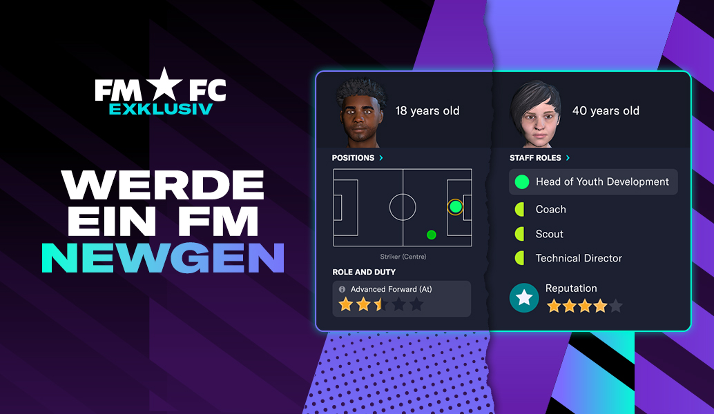 Werde mit FMFC zum Newgen in FM23