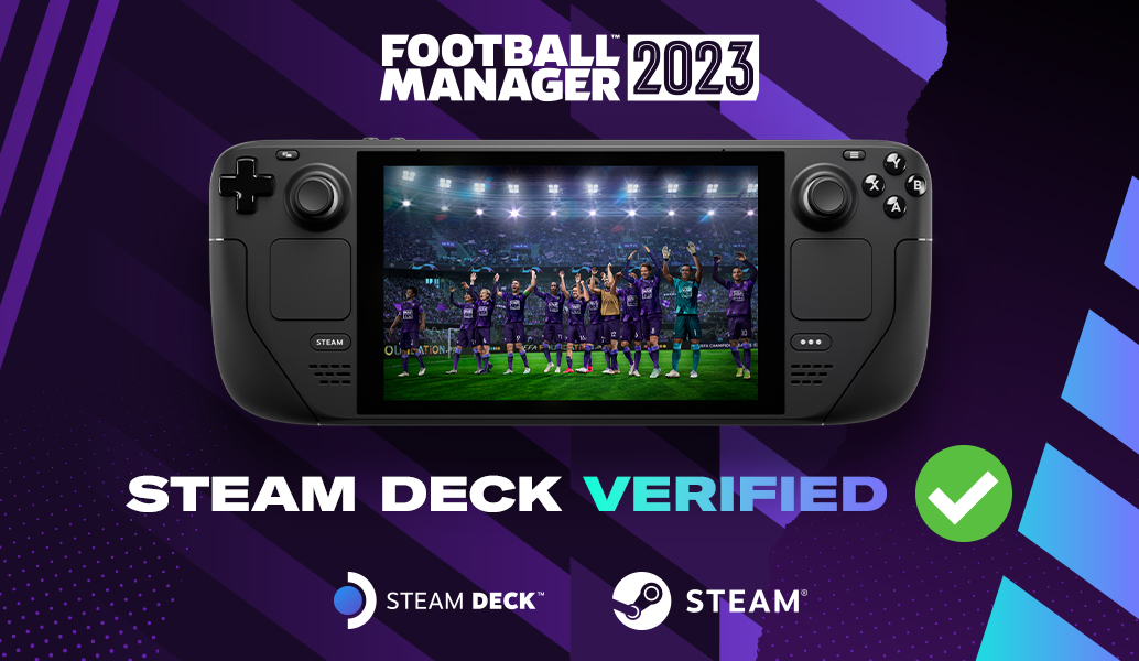 Football Manager 2023 is now Steam Deck Verified