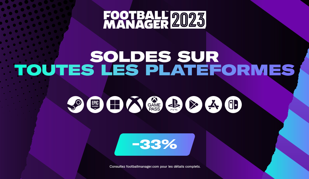 Obtenez 33 % De Réduction Sur Football Manager 2023 Maintenant