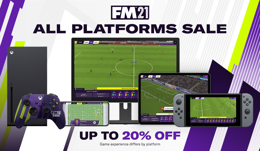 Tüm Platformlarda Football Manager 2021'de %20'ye Varan İndirim
