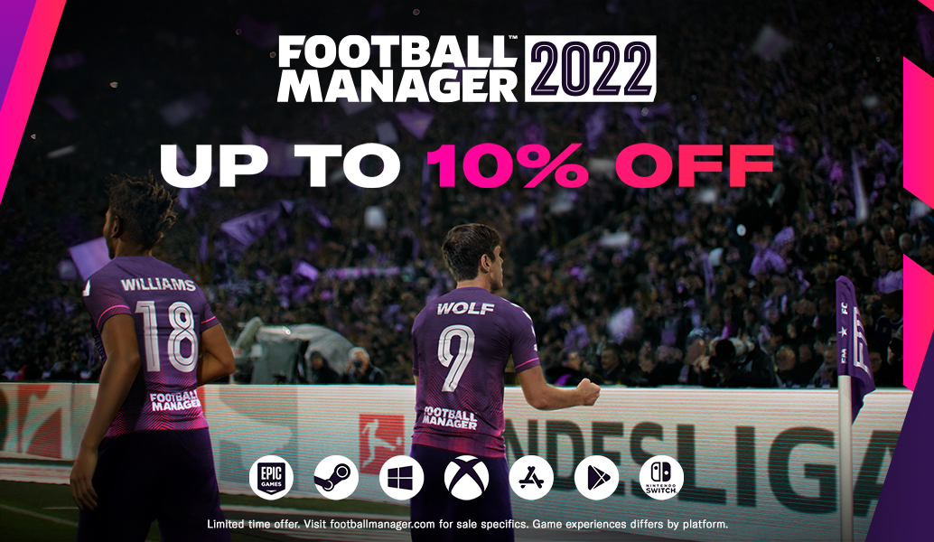 Football Manager 2022 – 10% OFF NOW