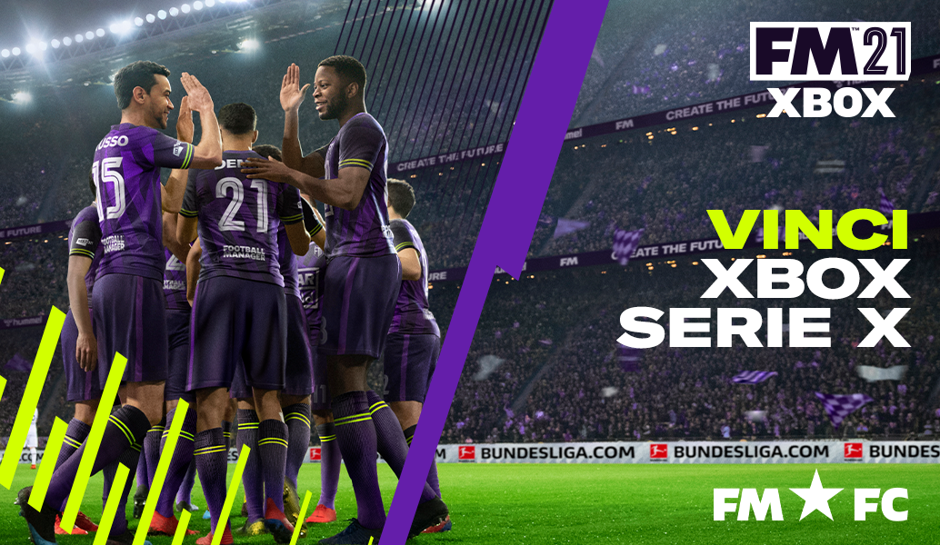 Vinci una Xbox Series X con Football Manager 2021